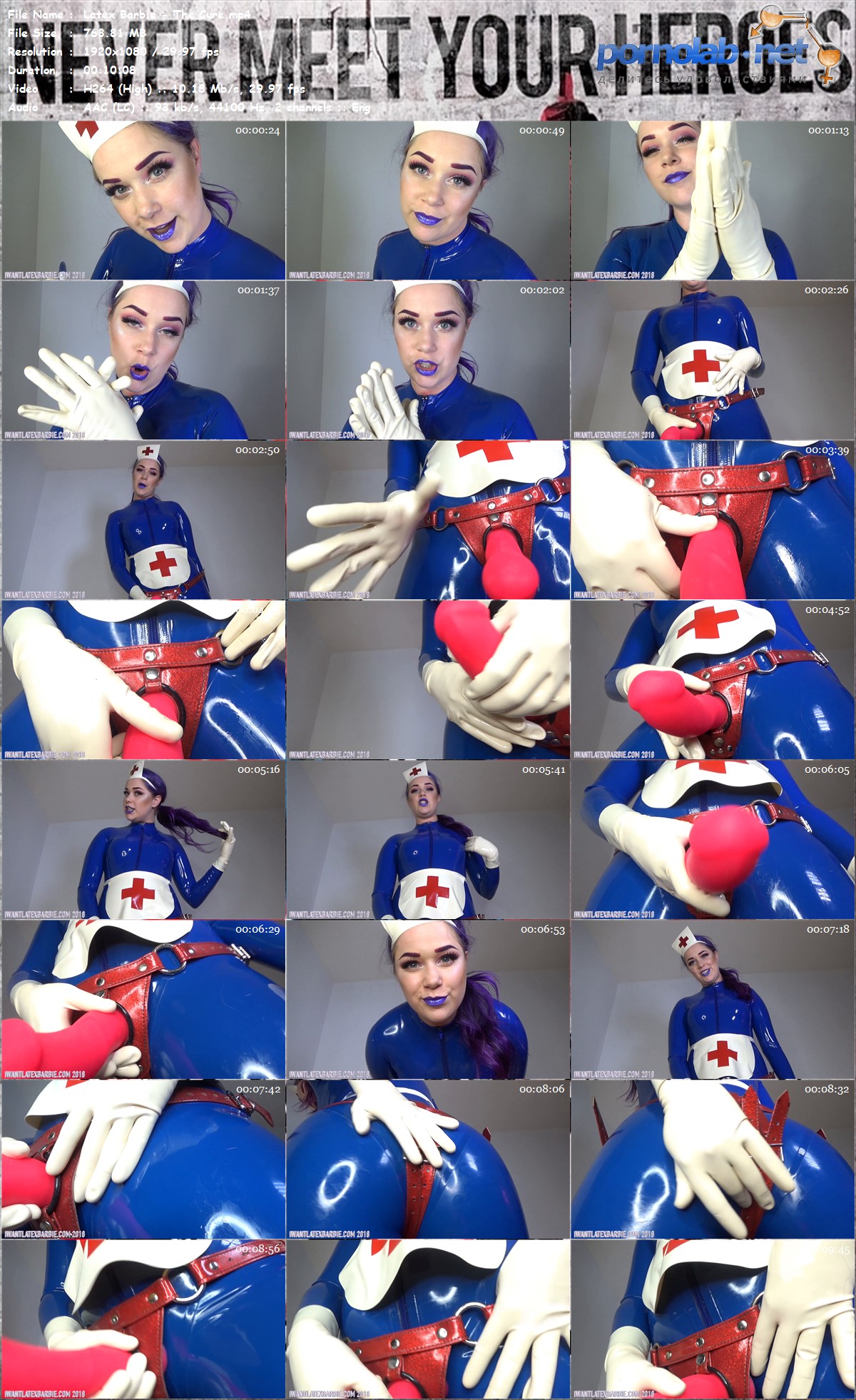 Latex Barbie The Cure mp 4