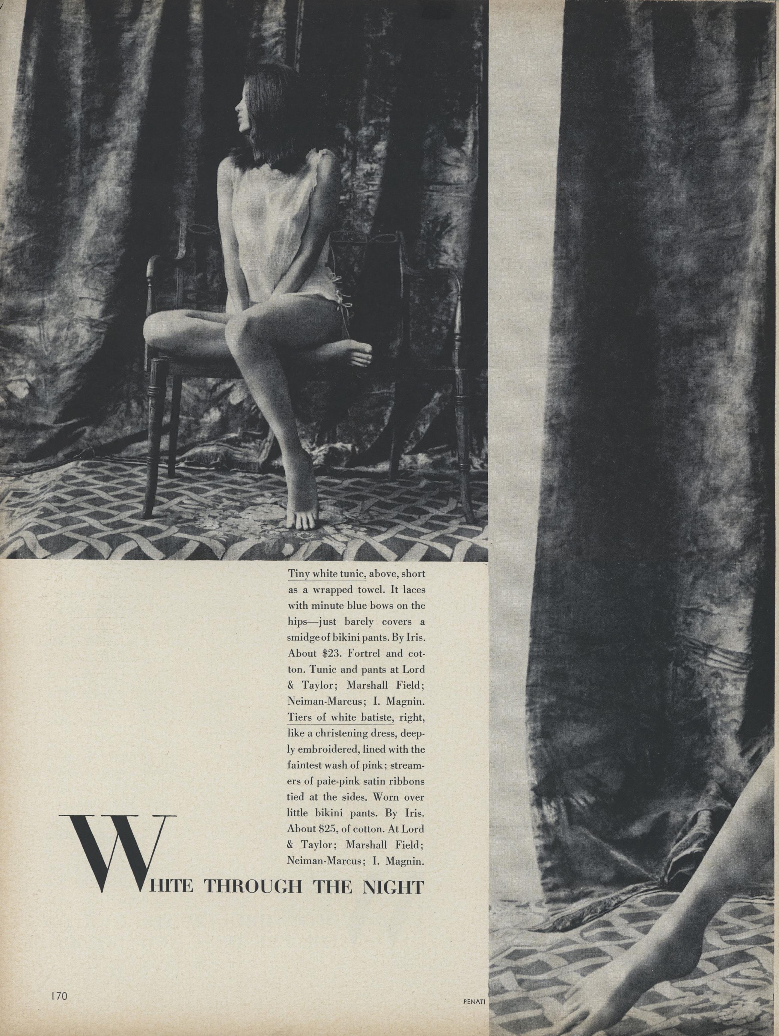 White Penati US Vogue February 1 st 1965 03