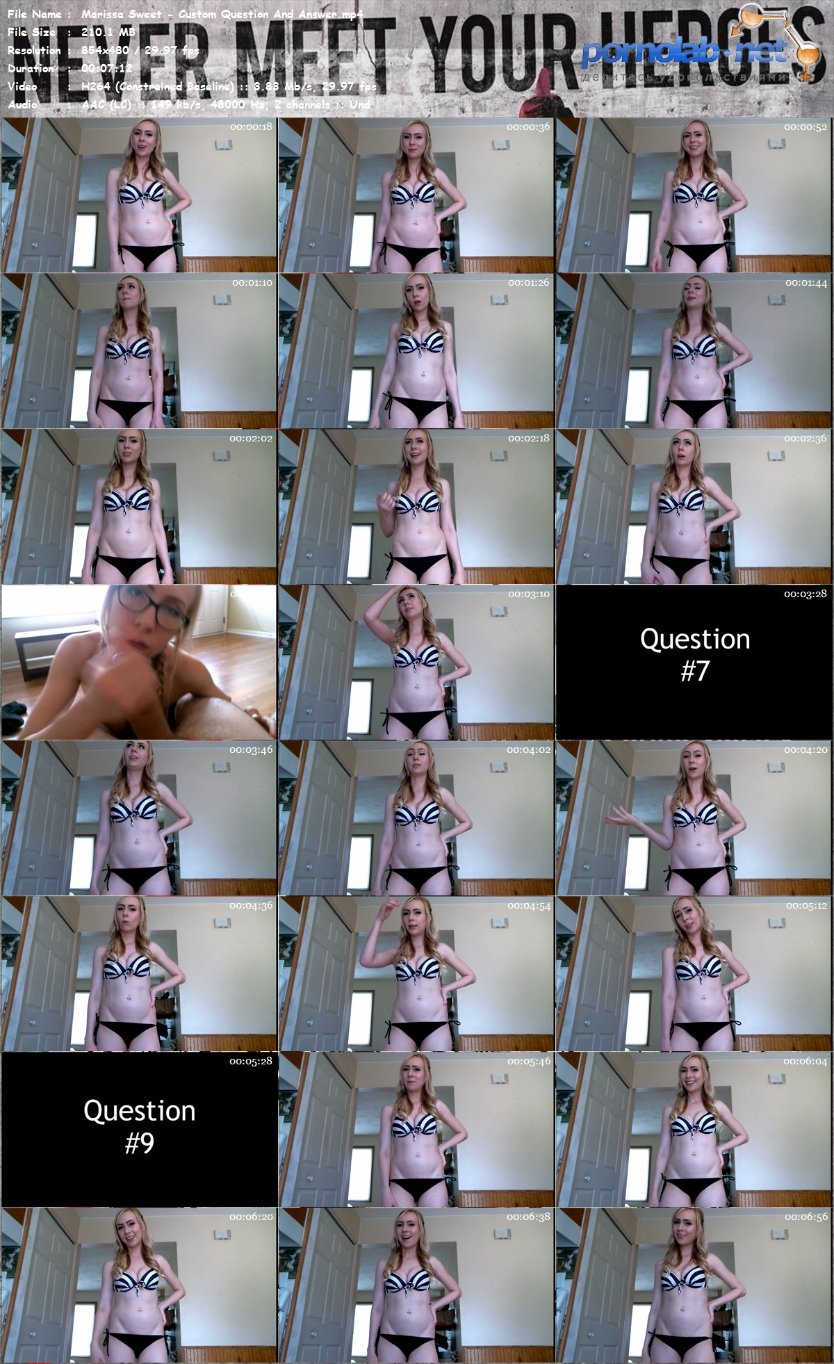 Marissa Sweet Custom Question And Answer mp 4