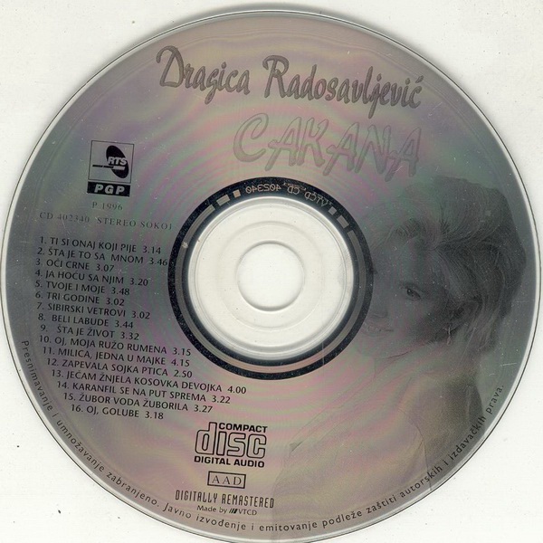 Cakana 1996 Ti si onaj koji pije CD