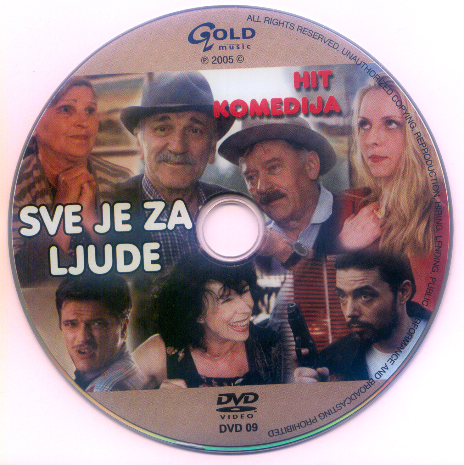 Sve je zaljude Disc