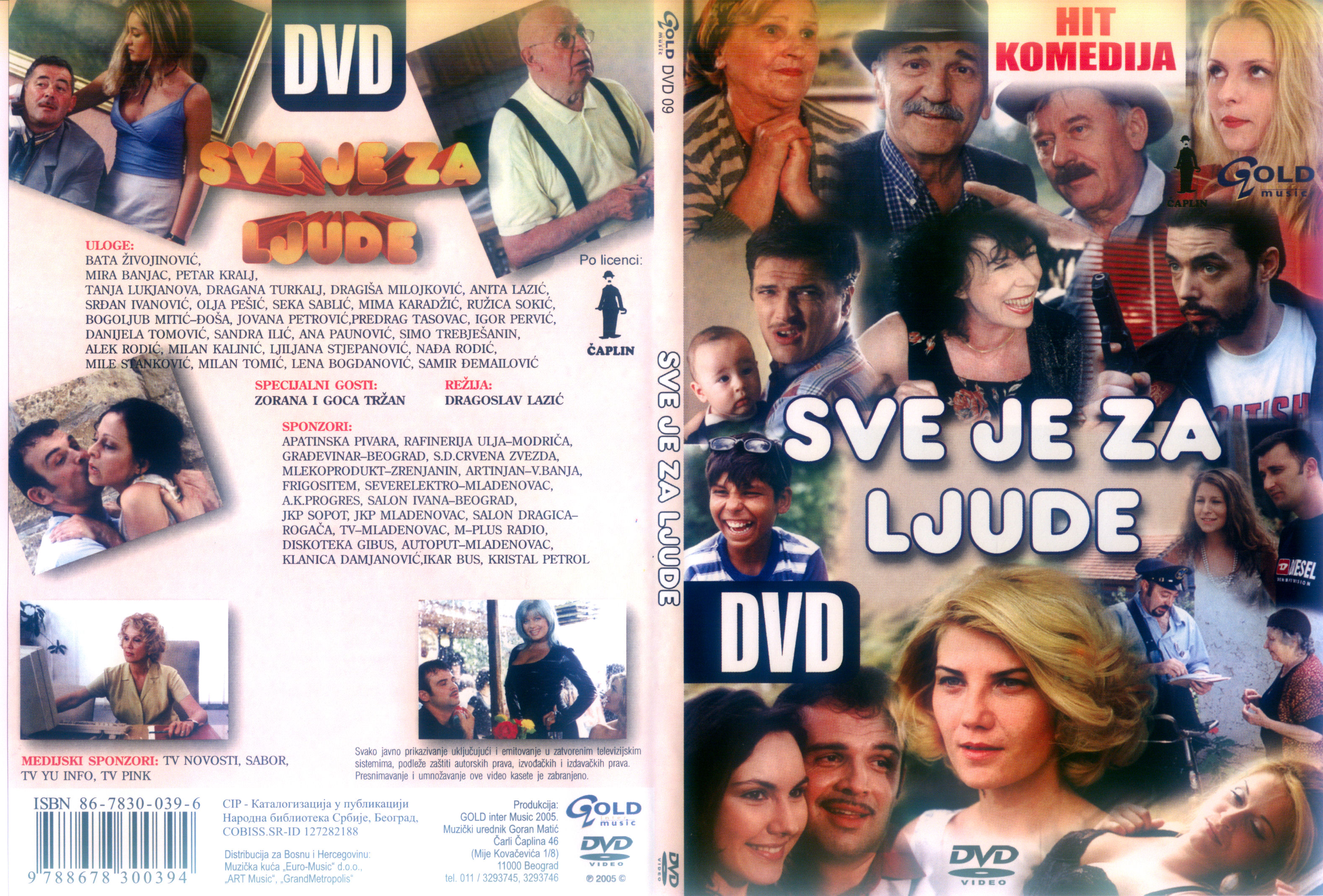 Sve je zaljude Cover