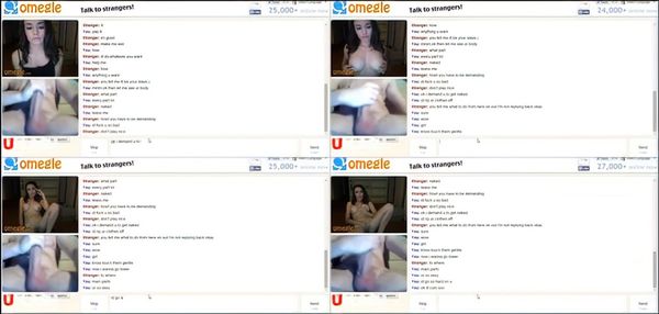 Gorgeous Omegle Teen