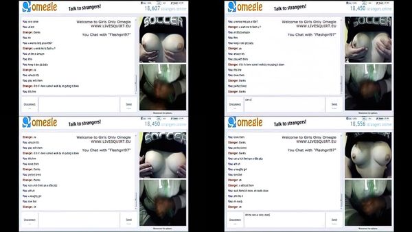 Omegle Webcam Flashing Teen