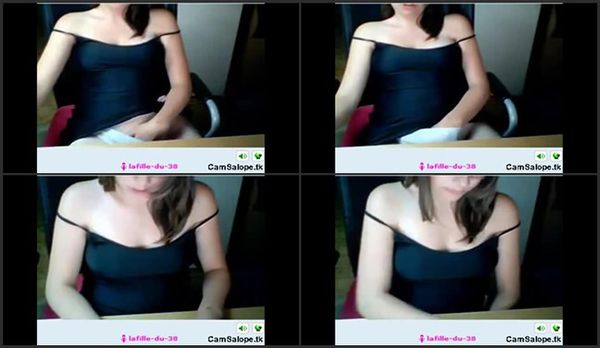 Best Omegle Orgasms With Face – Young Amateur French Teen Brunette Francaise 108