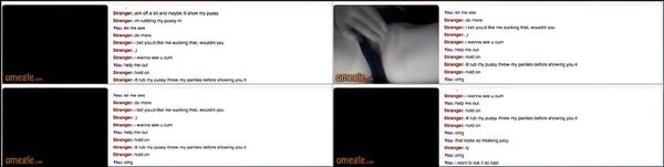 Omegle Girl Rubs Juicy Pussy For Me To Cum
