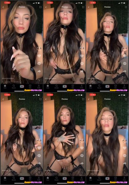 Saige &#8211; Private Show For Boyfriend On Tiktok