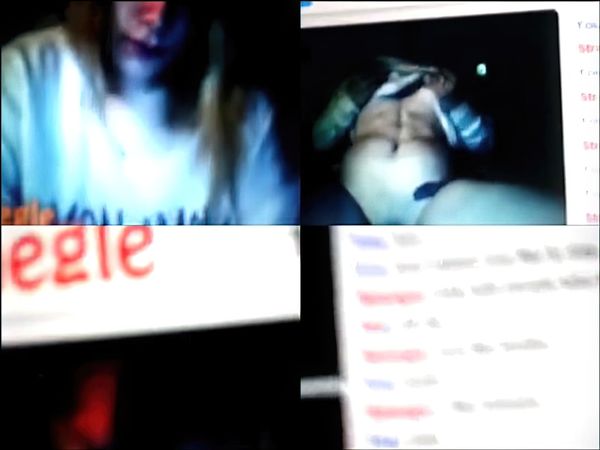 Girl Strips On Omegle