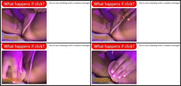 23 Yrs Omegle Girl Masturbates And Cums